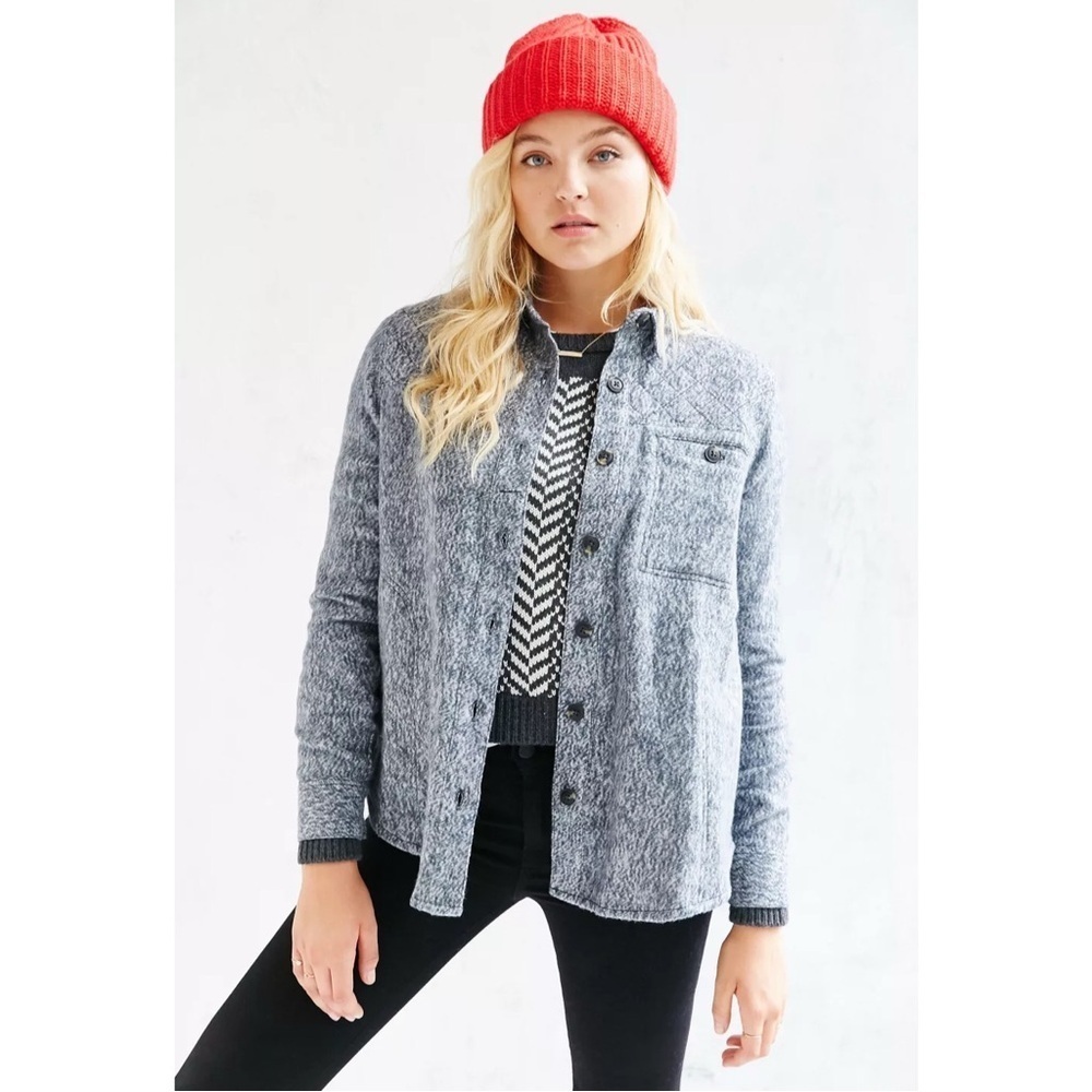 Urban Outfitters BDG Quilted Shirt Jacket X-Small Fall